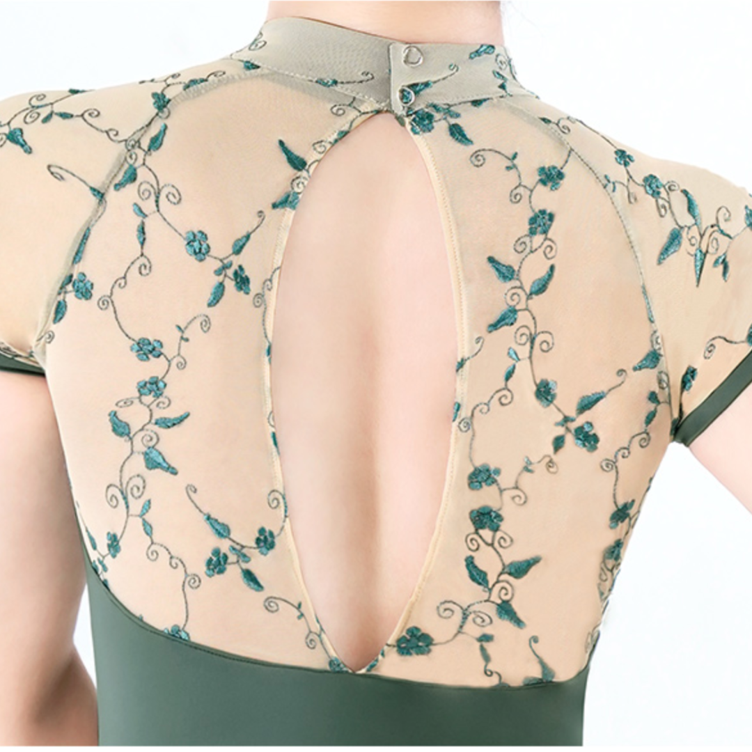 Vine レオタード ホルターネック