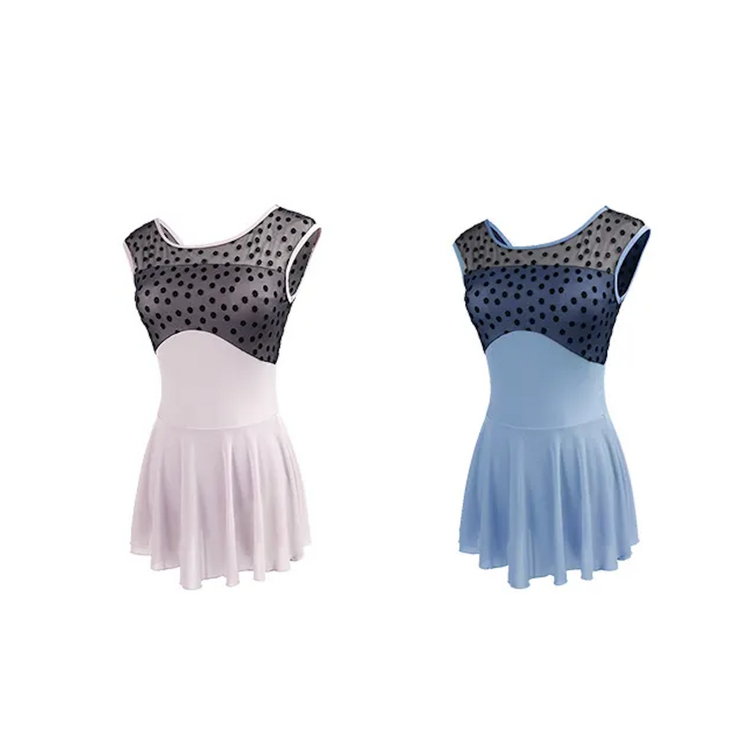 胸切り替え　スカート付き