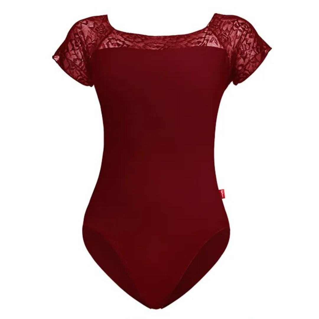 Lace 半袖レオタード