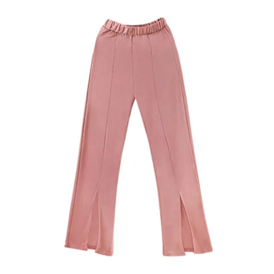 スリットパンツ