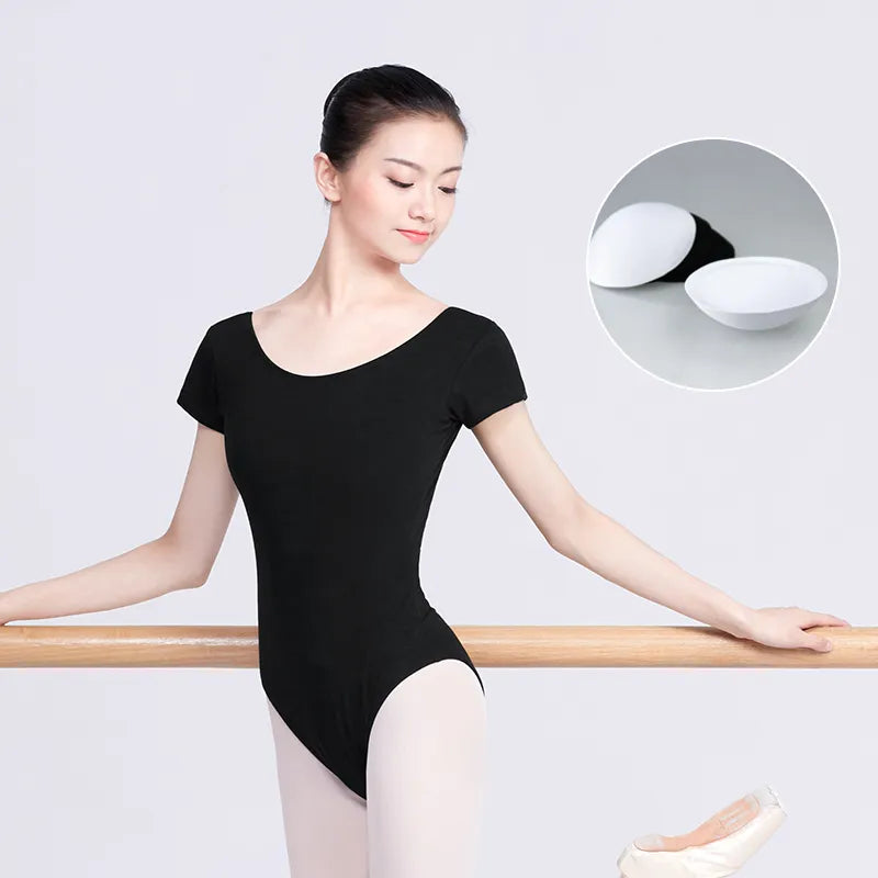 Essential シンプルカップ付きレオタード