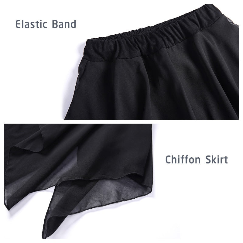 スカート付きレギンス