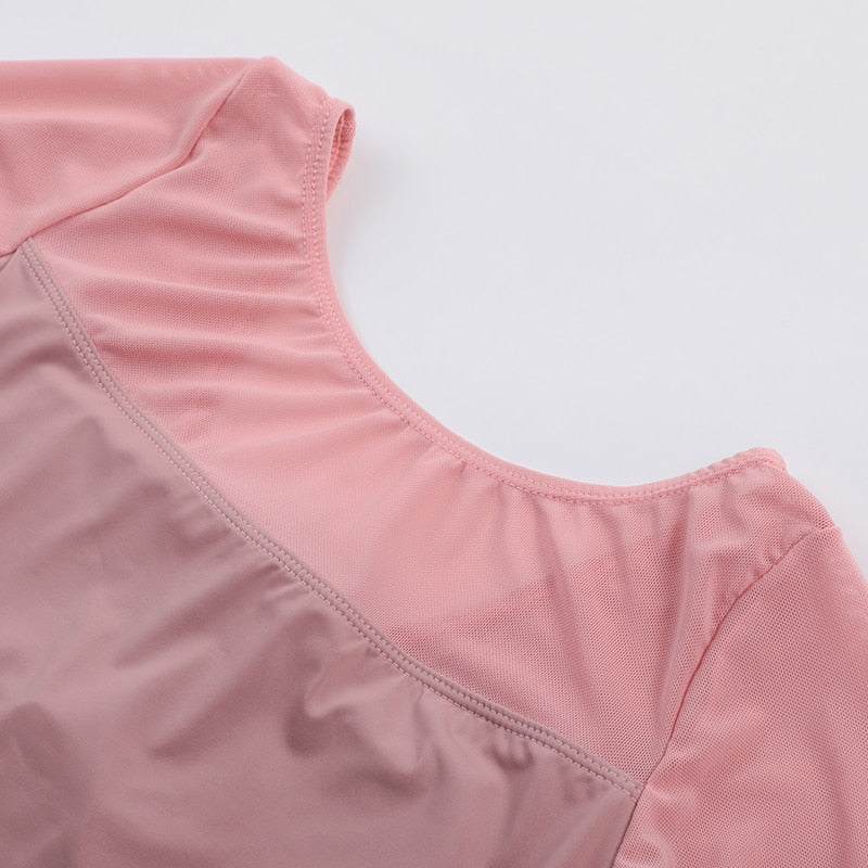 Leotop 五分袖Mesh