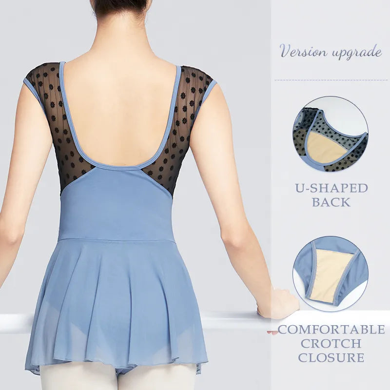 胸切り替え　スカート付き