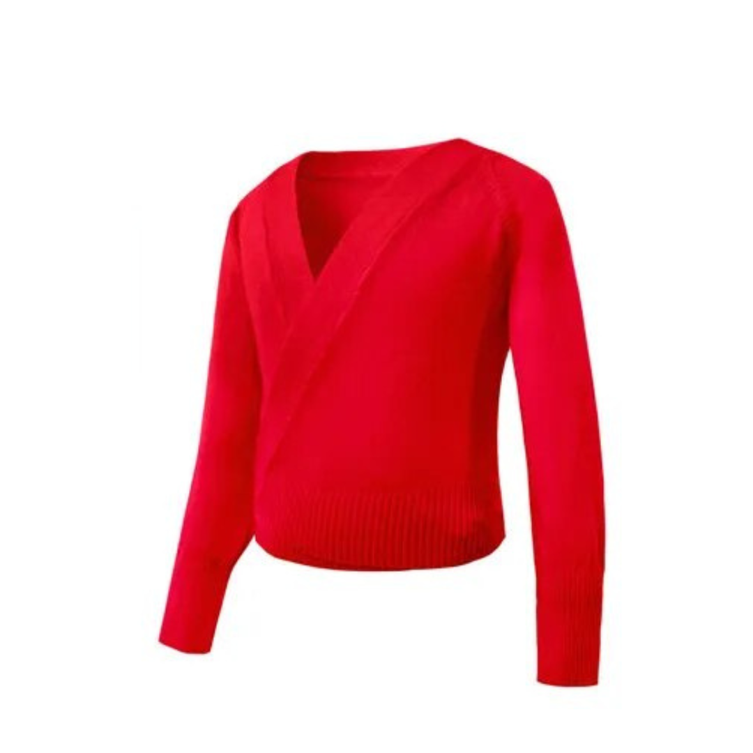 ニットトップス　リボン