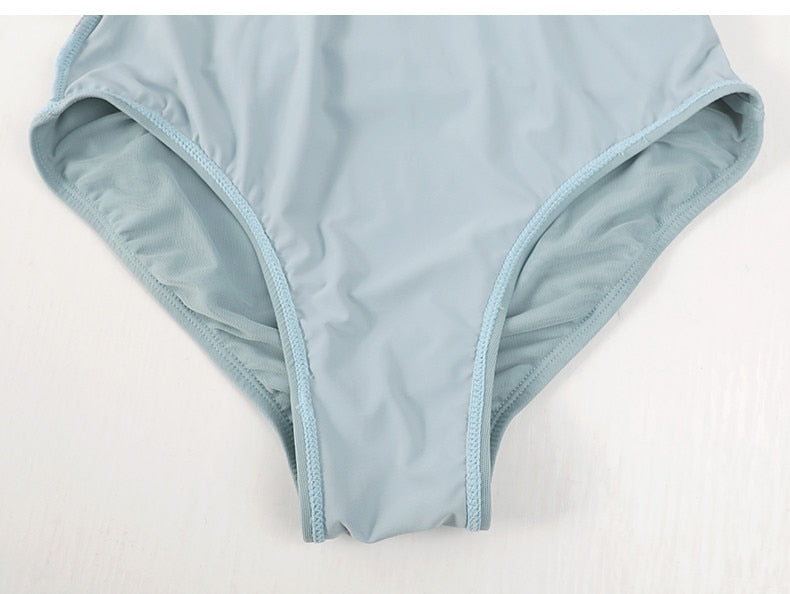 メッシュレオタード