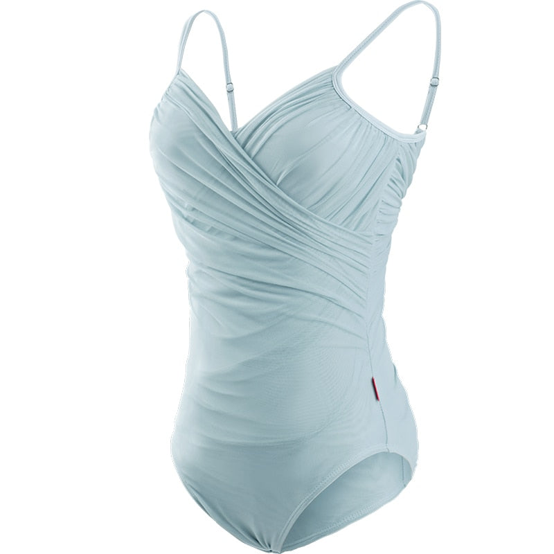 メッシュレオタード